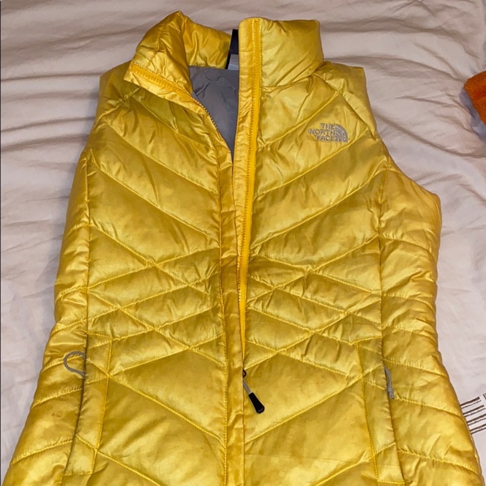 the north face aconcagua vest womens bright yellow